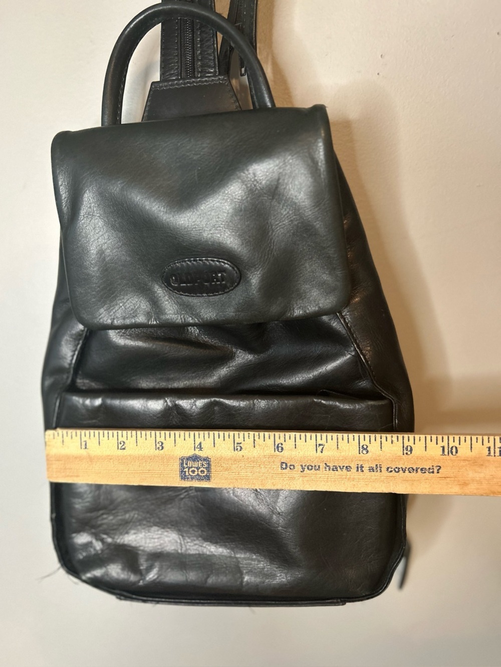 Leather backpack - Picture 8 of 16